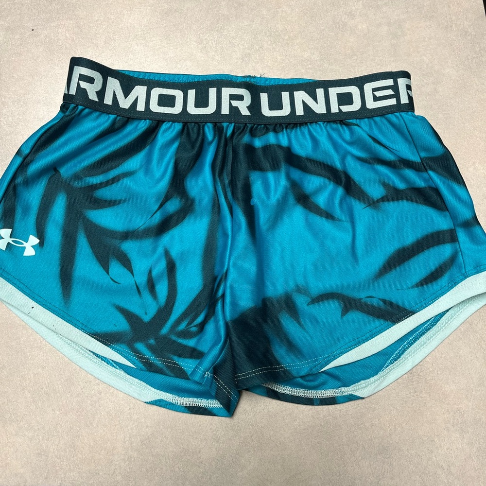 Under Armour Teal Athletic Shorts